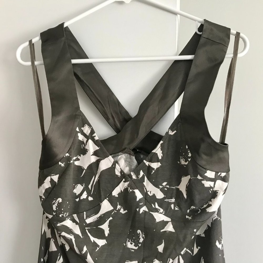 Banana Republic Silk/Cotton Dress Tall - Picture 6 of 9